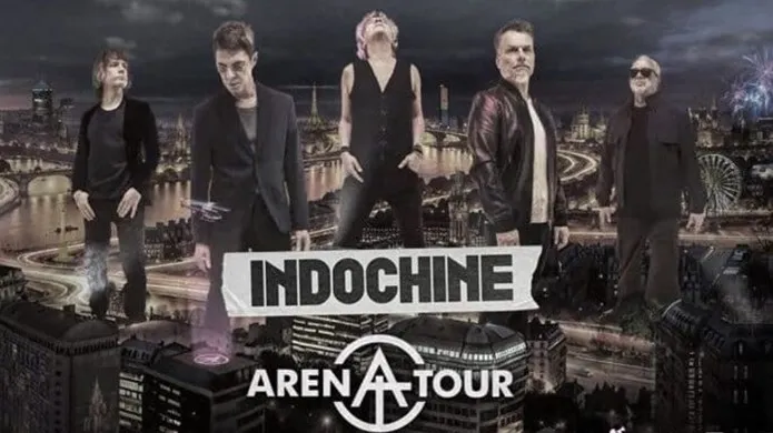 Voyage en autocar pour le concert d'Indochine - Arena Tour